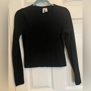 H&M Basic Black Long Sleeve